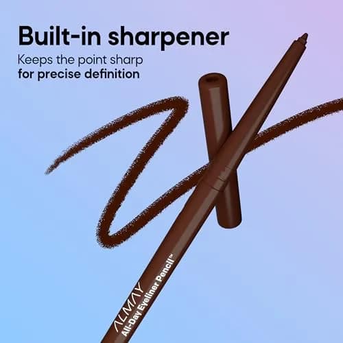Almay All-Day Eyeliner Pencil - 211 Brown Topaz Waterproof Matte Finish thumbnail 3