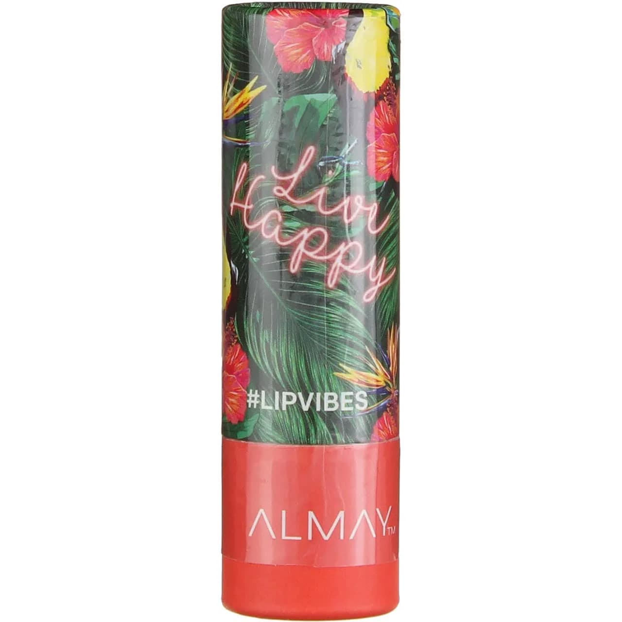 Almay Lip Vibes Live Happy 0.14oz Cream Lipstick | Rich Color & Vitamins E & C - main product image