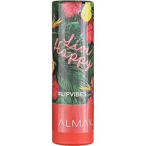 Almay Lip Vibes Live Happy 0.14oz Cream Lipstick | Rich Color & Vitamins E & C thumbnail 4