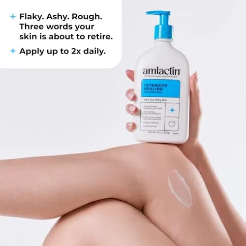 Amlactin Intensive Healing Body Lotion 14.1 oz (417 ml) | 15% Lactic Acid for Dry Skin & Keratosis Pilaris thumbnail 7
