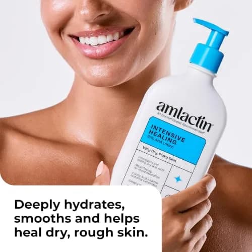 Amlactin Intensive Healing Body Lotion 14.1 oz (417 ml) | 15% Lactic Acid for Dry Skin & Keratosis Pilaris thumbnail 2