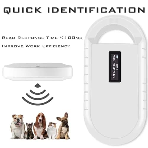 Smoostart Microchip Scanner PT160 White | Reads FDX-B & EMID Chips, 1000 Records, USB Upload thumbnail 4
