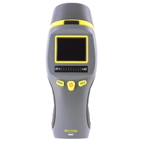 General Tools MM9 Pin & Pinless Moisture Meter | Detects Moisture in Wood, Walls & Drywall thumbnail 1