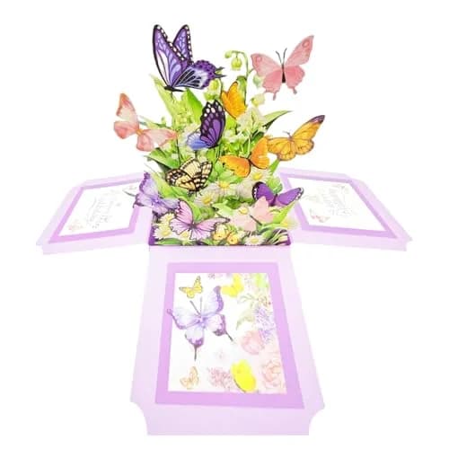 Akeydeco 3D Pop Up Birthday Cards with Auto Play Colourful LED Lights & Music thumbnail 1