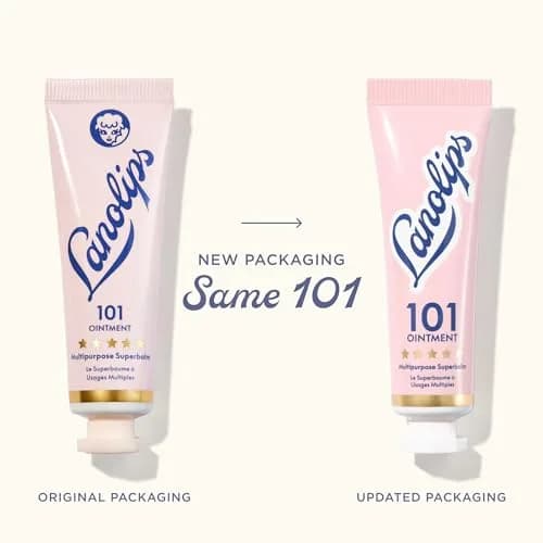 Lanolips 101 Ointment Multipurpose Balm 0.52 oz (15g) | Pure Lanolin for Dry Lips & Skin thumbnail 2