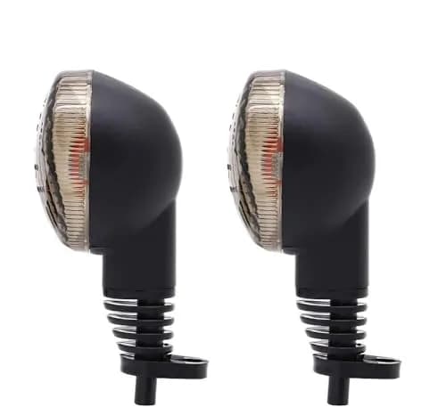 motoparty Motorcycle Turn Signals for Kawasaki Ninja 250R EX250R 2008-2012, Smoke Shell LED Indicators (Front/Rear) thumbnail 5