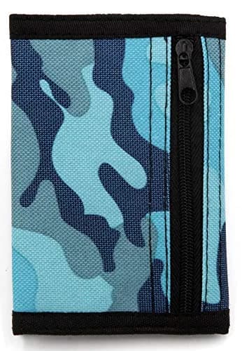 JONYEE Kids Camo Wallet with RFID Blocking | 11.9 cm (4.7 in) | Hook & Loop Closure thumbnail 2