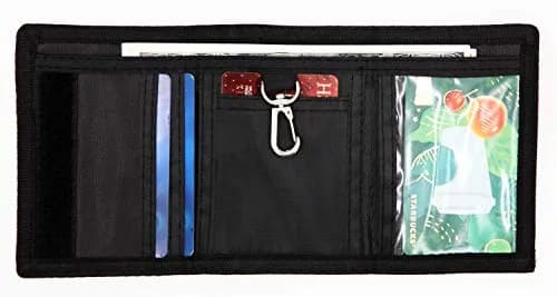 JONYEE Kids Camouflage Wallet with Hook & Loop Closure, 12.3cm (4.7in) | Durable Nylon Boys and Girls Wallet thumbnail 4