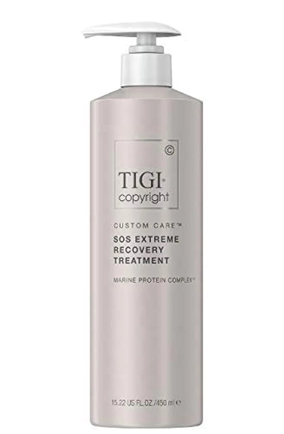 TIGI Copyright Custom Care SOS Extreme Recovery Treatment 15.3 Fl Oz | Damage Control for Dry, Damaged Hair - main product image