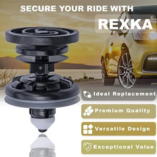 Rexka 20pcs Door Trim Panel Retainer Clip 7L6-868-243 | Compatible with Audi VW thumbnail 4