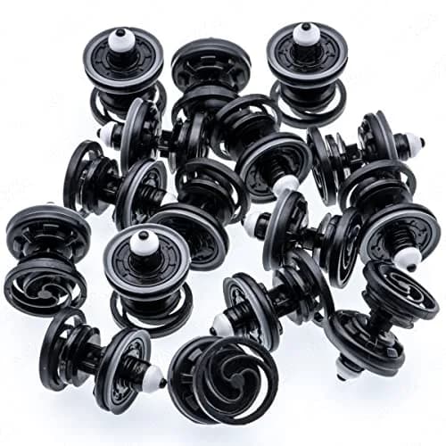 Rexka 20pcs Door Trim Panel Retainer Clip 7L6-868-243 | Compatible with Audi VW thumbnail 2