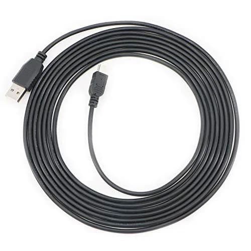 PASOW Mini USB Power Cable for Dash Cam 4.88m (16FT) | Power Only, No Data Sync thumbnail 5