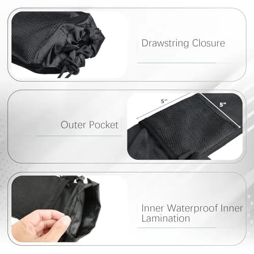 Cosmos Trekking Poles Carry Bag 28x5 inches | Water-Resistant Storage for Hiking Poles thumbnail 4