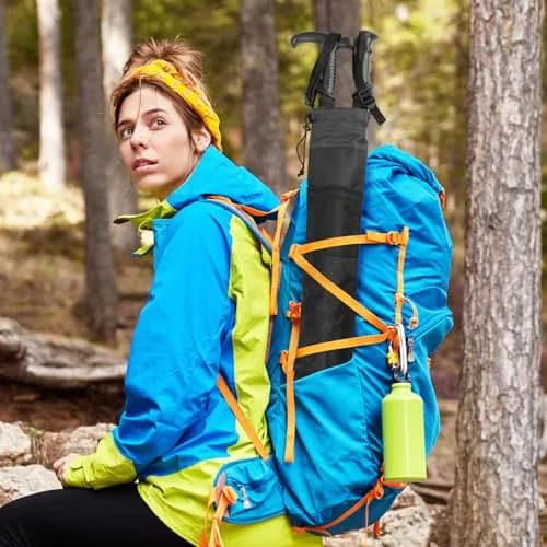 Cosmos Trekking Poles Carry Bag 28x5 inches | Water-Resistant Storage for Hiking Poles thumbnail 5