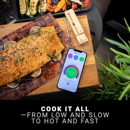 MEATER Plus Smart Meat Thermometer, Honey, Bluetooth, 165ft Range | Accurate Wireless Cooking Probe thumbnail 5