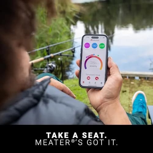MEATER Plus Smart Meat Thermometer, Honey, Bluetooth, 165ft Range | Accurate Wireless Cooking Probe thumbnail 6