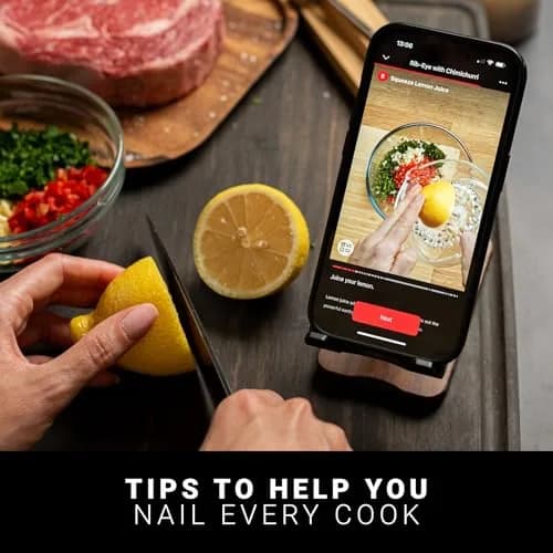 MEATER Plus Smart Meat Thermometer, Honey, Bluetooth, 165ft Range | Accurate Wireless Cooking Probe thumbnail 3