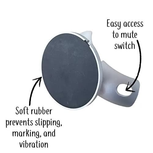 Mount Genie Pedestal Stand for Google Nest Mini & Home Mini | Charcoal | Supports 1 unit thumbnail 6