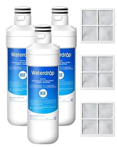 Waterdrop ADQ747935 Refrigerator Water Filter and Air Filter 3 Combo | NSF Certified for Purity thumbnail 1