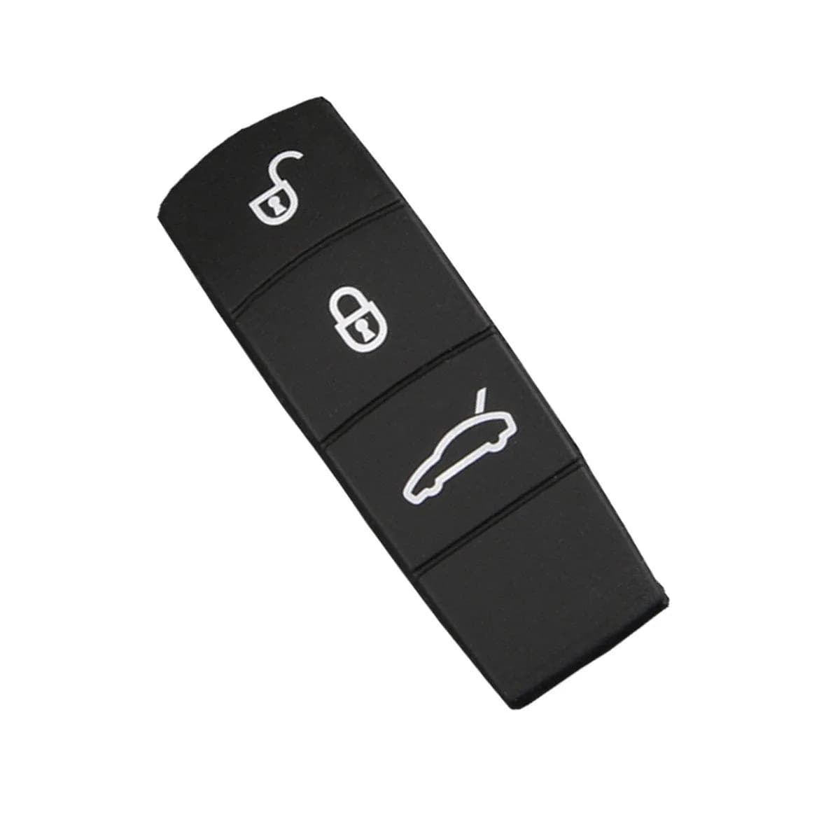 Jaronx Keyless Entry Remote Key Button Cover for Porsche Cayenne/Macan | Black Rubber Protector — Fit Panamera