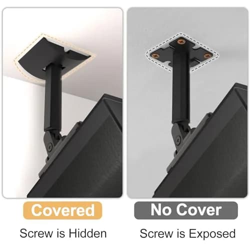 Dinghosen Black Wall Mount Bracket for Bose UB-20 Speakers | 0.29 kg (0.64 lb) Metal Mount thumbnail 5