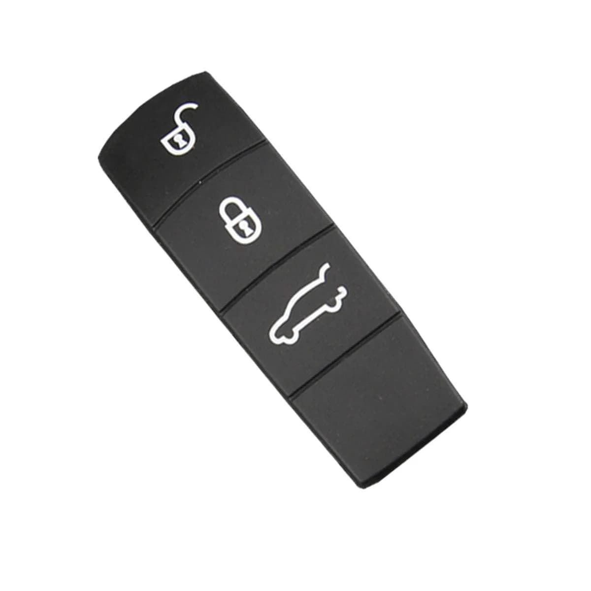 Jaronx Keyless Entry Remote Key Button Cover for Porsche Cayenne/Macan | Black Rubber Protector — Fit Cayenne/Manca