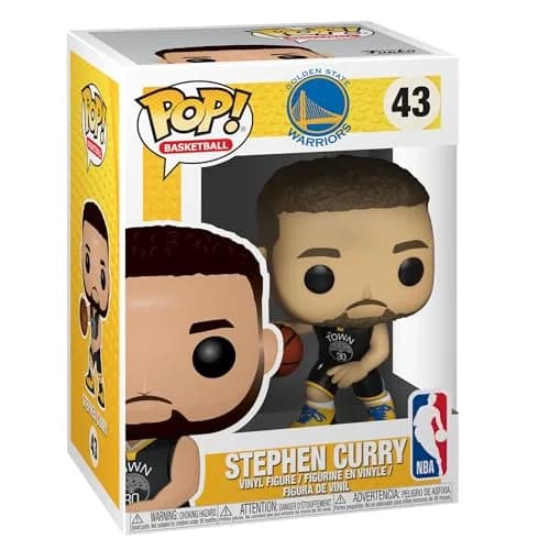 Funko POP! NBA: Stephen Curry | 3.75-inch Vinyl Figurine for NBA Fans & Collectors thumbnail 1