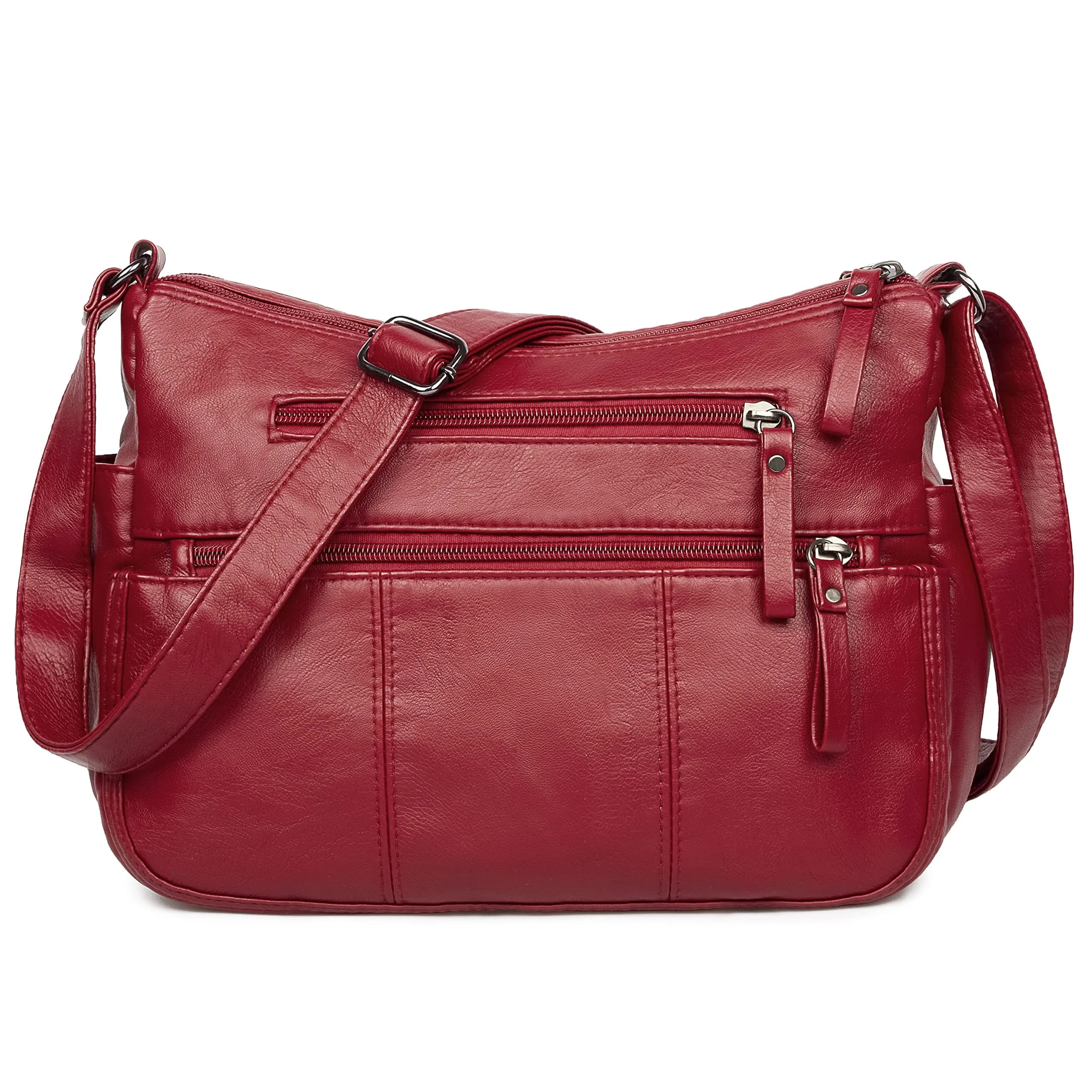 VOLGANIK ROCK Women's PU Leather Shoulder Bag 29.97 cm (11.8") | Soft & Lightweight Crossbody Purse