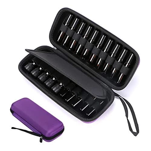 Hipiwe EVA Essential Oils Carrying Case Organizer for 20Pcs Rollers Bottles | Water-Resistant, Lightweight & Travel-Friendly thumbnail 1
