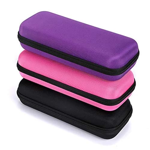 Hipiwe EVA Essential Oils Carrying Case Organizer for 20Pcs 5ml 10ml Bottle | Water-Resistant, Lightweight & Compact thumbnail 6
