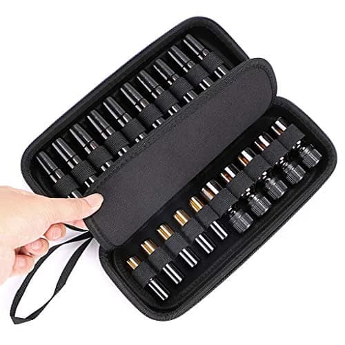 Hipiwe EVA Essential Oils Carrying Case Organizer for 20Pcs 5ml 10ml Bottle | Water-Resistant, Lightweight & Compact thumbnail 8