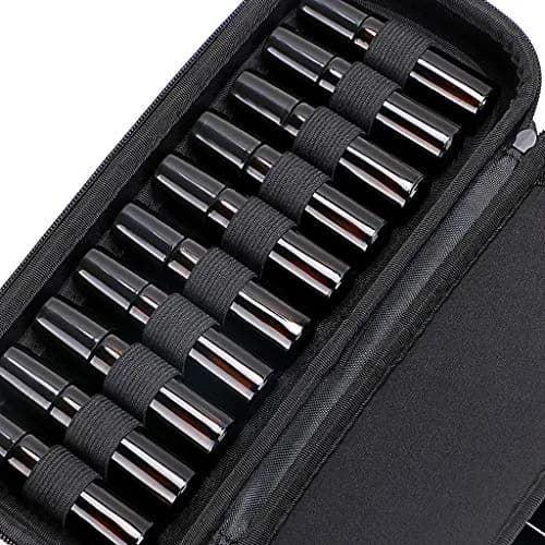 Hipiwe EVA Essential Oils Carrying Case Organizer for 20Pcs 5ml 10ml Bottle | Water-Resistant, Lightweight & Compact thumbnail 9