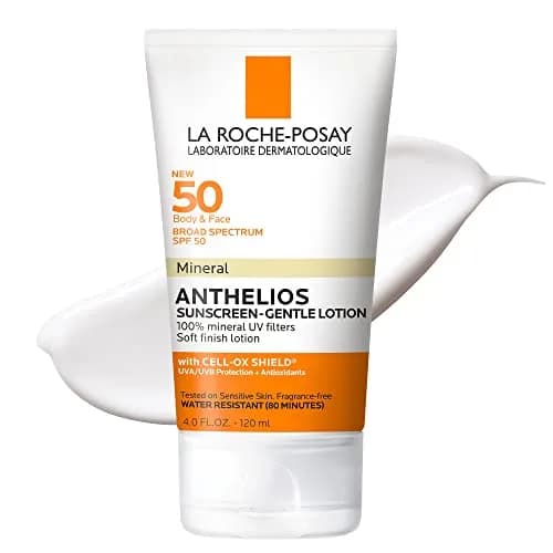 La Roche-Posay Anthelios Mineral Sunscreen SPF 50 Lotion 81ml (2.74 Fl Oz) | Broad Spectrum UVA/UVB Protection thumbnail 1