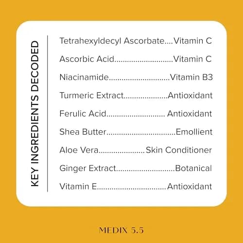 Medix 5.5 Vitamin C Brightening Body Cream, 15 Fl Oz - For Dark Spots & Wrinkles thumbnail 4