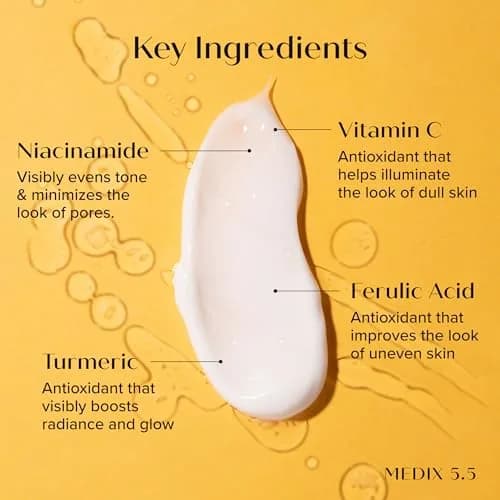 Medix 5.5 Vitamin C Brightening Body Cream, 15 Fl Oz - For Dark Spots & Wrinkles thumbnail 3