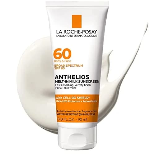 La Roche-Posay Anthelios Melt-In Milk Sunscreen SPF 60 89ml (3 Fl Oz) | Broad Spectrum UVA/UVB Protection thumbnail 1