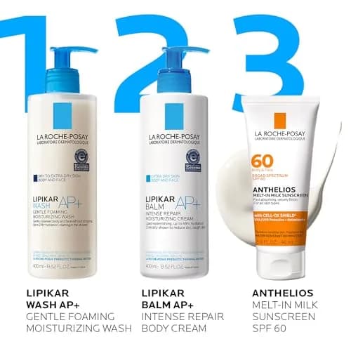 La Roche-Posay Anthelios Melt-In Milk Sunscreen SPF 60 89ml (3 Fl Oz) | Broad Spectrum UVA/UVB Protection thumbnail 4
