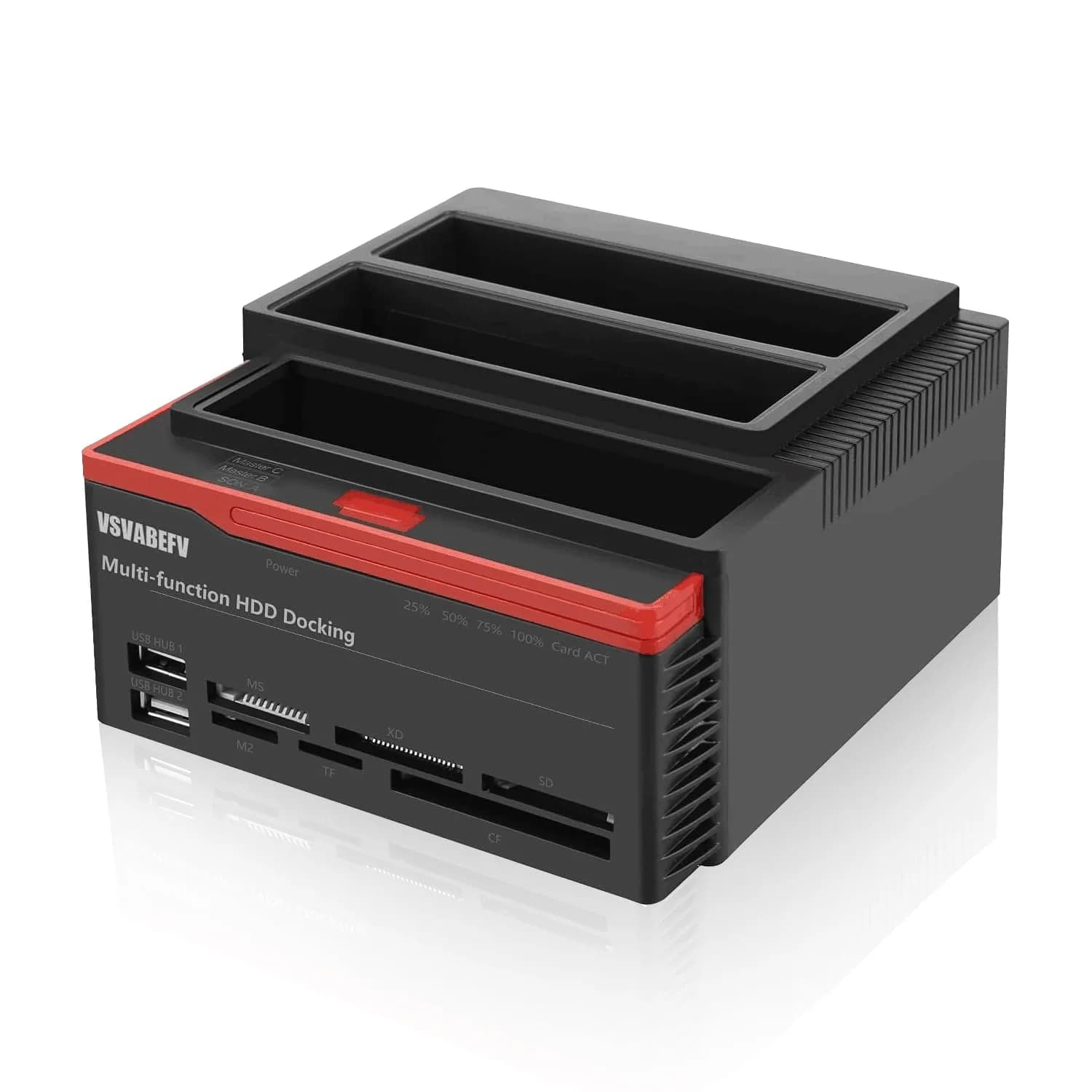 VSVABEFV IDE Hard Drive Docking Station 2.5 & 3.5 Inch USB 3.0 | High-Speed Data Transfer & Multi-Card Reader - main product image