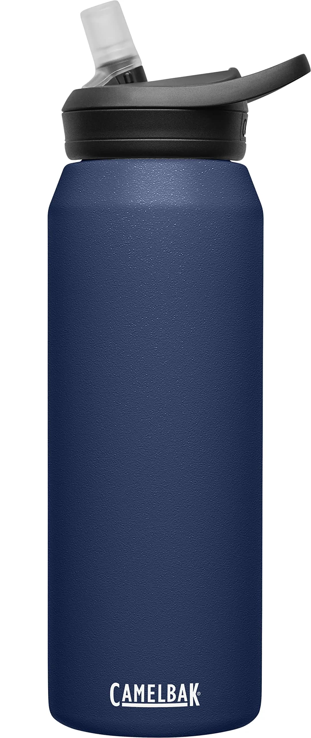 CamelBak Eddy+ Stainless Steel Water Bottle 32oz (950ml) | Vacuum Insulated, Leak-Resistant Lid, Navy — Navy