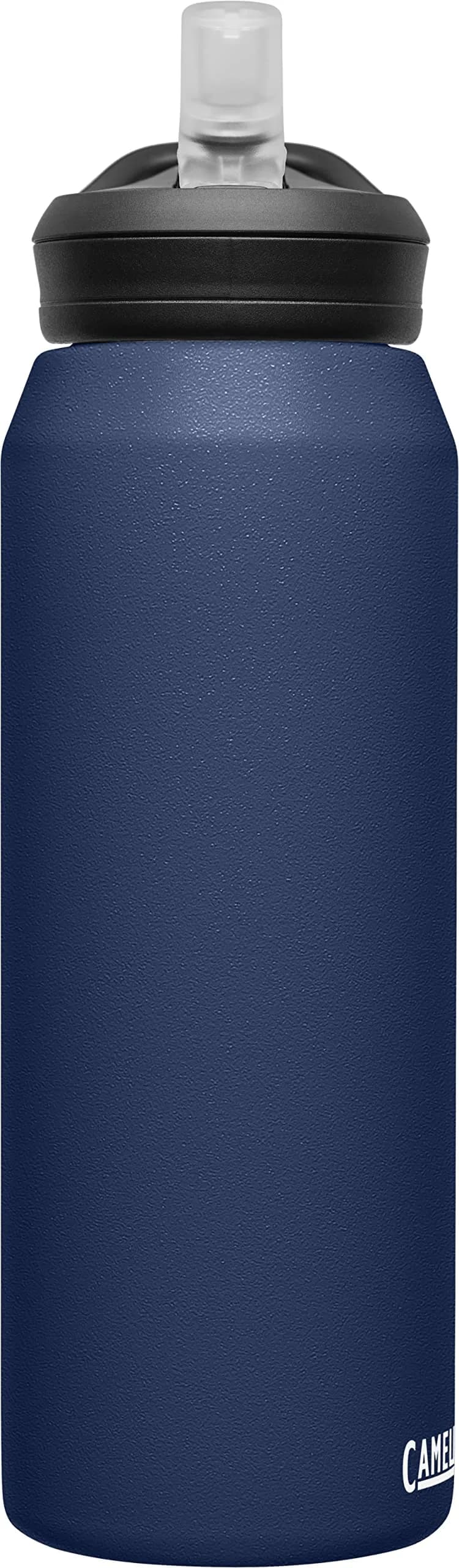 CamelBak Eddy+ Stainless Steel Water Bottle 32oz (950ml) | Vacuum Insulated, Leak-Resistant Lid, Navy thumbnail 4