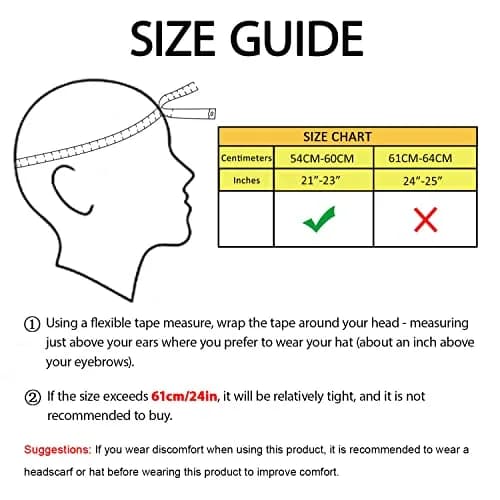 NEW-Vi Blue Umbrella Hat with Adjustable Headband | Hands-Free Sun & Rain Protection thumbnail 4