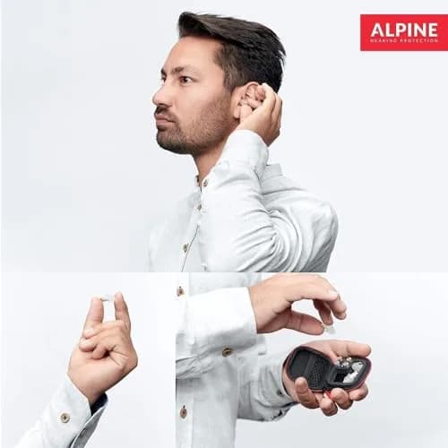 Alpine MusicSafe Pro Earplugs (2 Pairs, Black) | 3 Interchangeable Filters: 16, 19 & 22 dB thumbnail 6