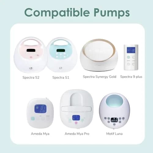 Maymom Duckbill Valves for Spectra S1/S2 Pumps (4ct White) | BPA-Free Replacement Parts for Breastfeeding thumbnail 3