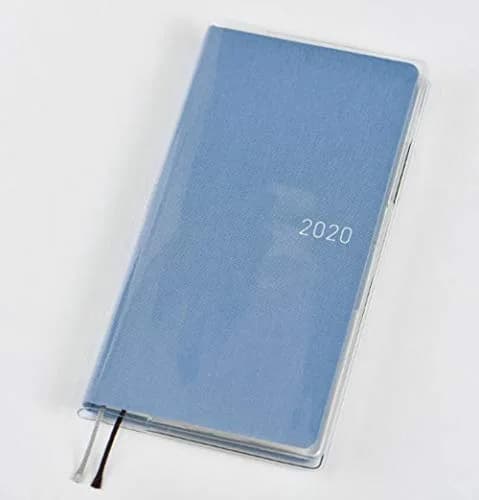 ほぼ日 Techo Accessories Clear Cover for Weeks | Transparent Planner Cover with Pen Holder & Pockets thumbnail 2