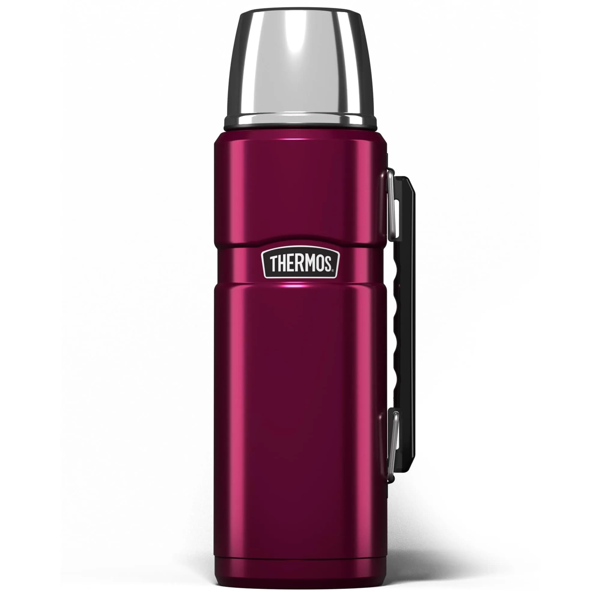Thermos Stainless King 1.2L (40.6 Oz) Raspberry Pink Flask | Hot 24h, Cold 24h — Raspberry Pink