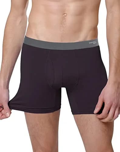 INNERSY Men's Cotton Boxer Briefs 7-Pack | Mid Rise, X-Large, 618g (21.8 oz) thumbnail 2