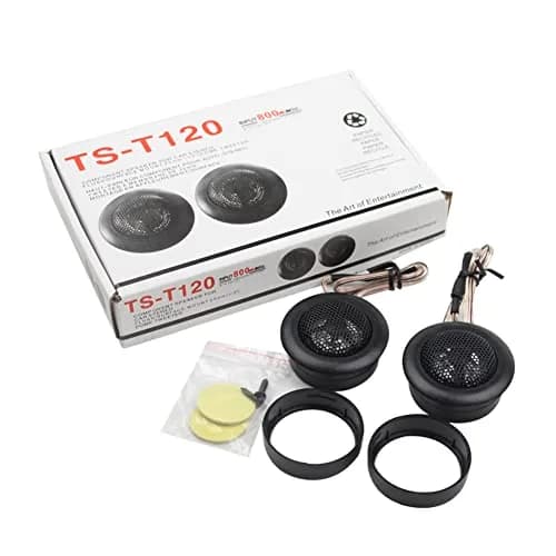 ZYHW Car Tweeter Speaker 1-Inch 200 Watt Silk Dome Tweeters | Premium Car Audio System, Pair thumbnail 3