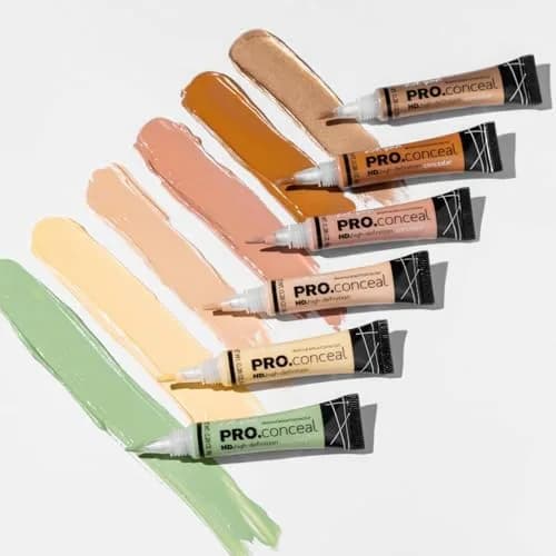 L.A. Girl HD Pro Conceal Corrector Flat White GC968 8.28ml (0.28 Fl Oz) | Professional Creamy Coverage thumbnail 7