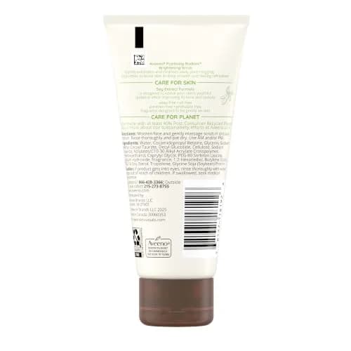 Aveeno Positively Radiant Exfoliating Daily Facial Scrub, 2 oz | Brightening & Gentle for Sensitive Skin thumbnail 6