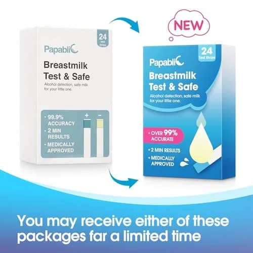 Papablic Breastmilk Alcohol Test Strips 24Pcs | Rapid 2-Min Results for Safe Breastfeeding thumbnail 9